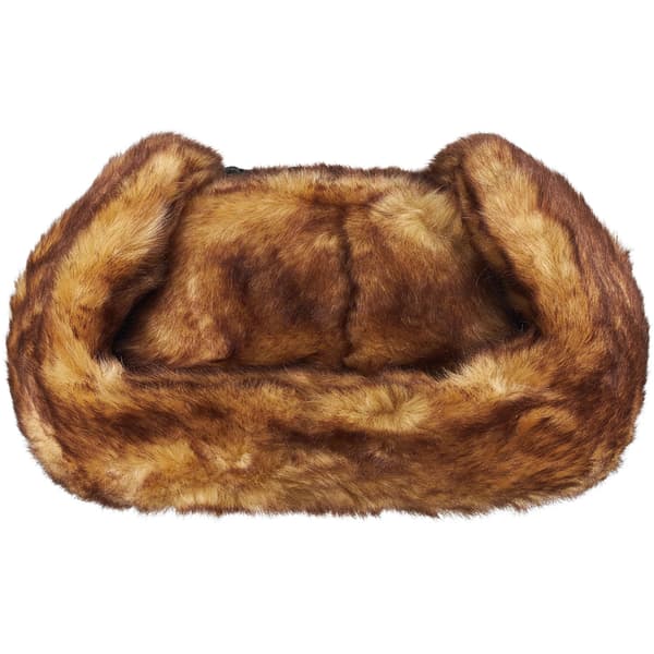 Supreme Ushanka Hat - Brown (front)