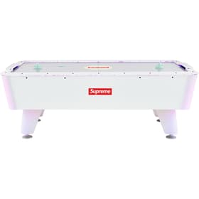 Supreme Valley LED Air Hockey Table White