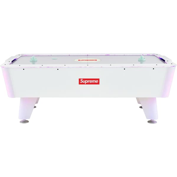 Supreme Valley LED Air Hockey Table - White (front)