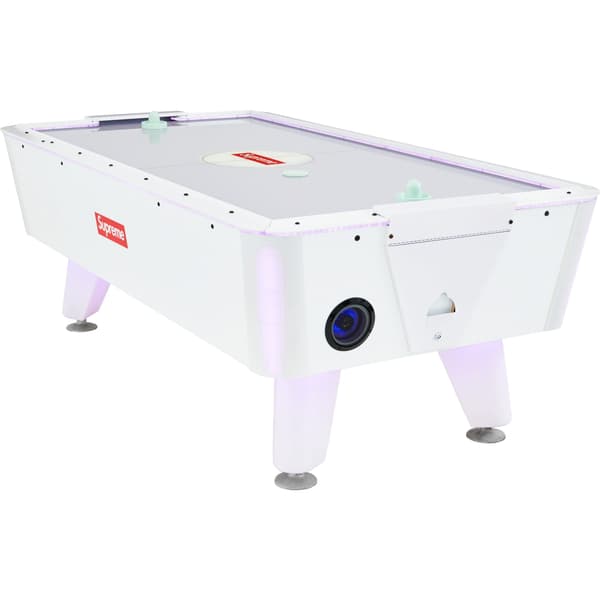 Supreme Valley LED Air Hockey Table - White (front)