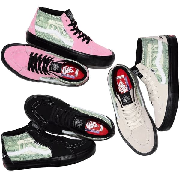 Supreme Vans Dollar Skate Grosso Mid - Product Image