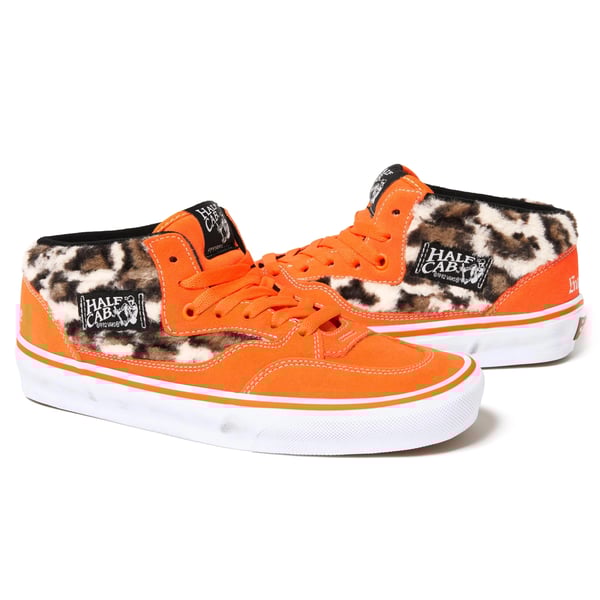 Supreme Vans Leopard Half Cab - Orange (front)