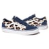 Supreme Vans Leopard Old Skool - Navy (front)