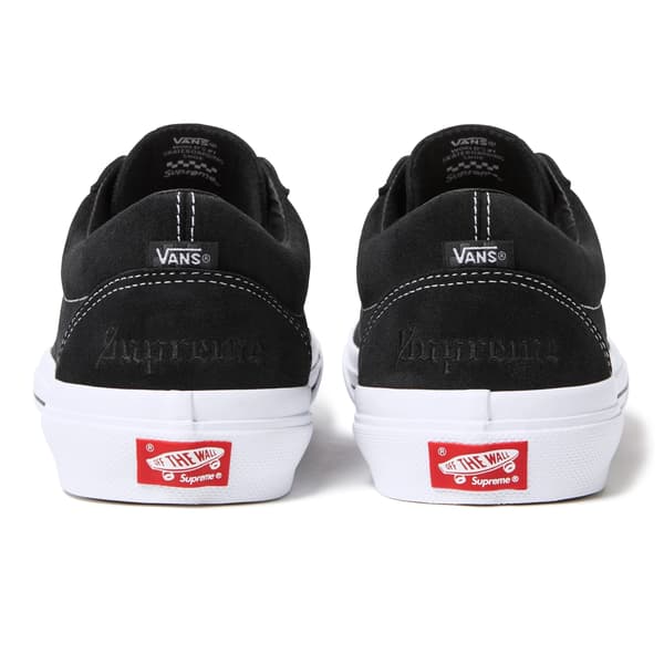 Supreme Vans Sid - Black (front)