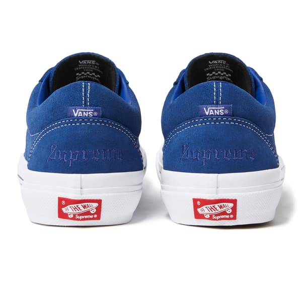 Supreme Vans Sid - Blue (front)