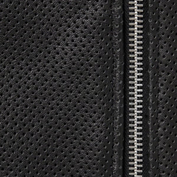 Supreme Vanson Leathers S/S Racing Jacket - Black (front)