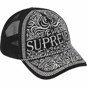 Supreme Vaquero Mesh Back 5-Panel Black