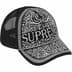Supreme Vaquero Mesh Back 5-Panel - Black (front)