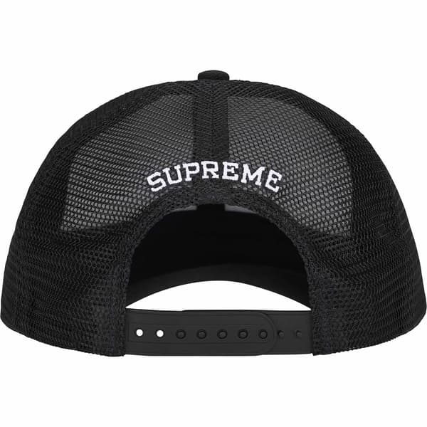 Supreme Vaquero Mesh Back 5-Panel - Black (front)