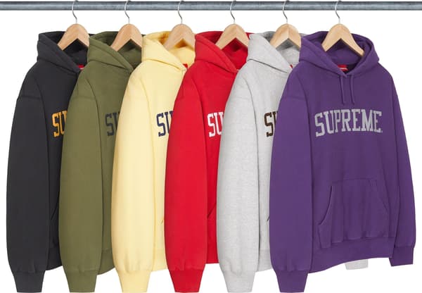 Supreme Varsity Hooded Sweatshirt - Product Image