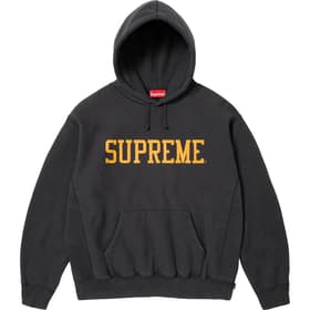 Supreme Varsity Hooded Sweatshirt Black
