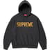 Supreme Varsity Hooded Sweatshirt - Black (front)
