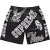 Supreme Varsity Mesh Short - Black (front)
