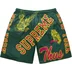 Supreme Varsity Mesh Short - Dark Green (front)