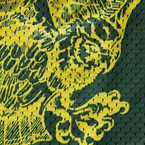 Supreme Varsity Mesh Short - Dark Green (front)