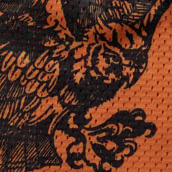 Supreme Varsity Mesh Short - Rust (front)