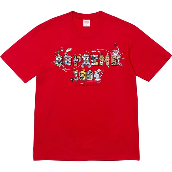 Supreme Varsity Tee - Red (front)