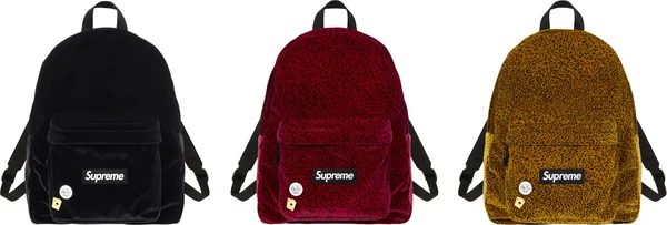 Supreme Velvet Backpack - Product Image