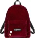 Supreme Velvet Backpack - Red Leopard (front)