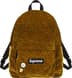 Supreme Velvet Backpack - Tan Leopard (front)