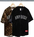 Supreme Velvet Baseball Jersey