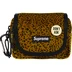 Supreme Velvet Mini Pouch - Tan Leopard (front)