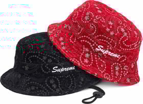 Supreme Velvet Paisley Boonie