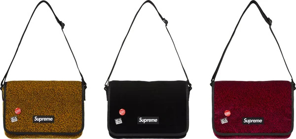 Supreme Velvet Small Messenger Bag - Product Image