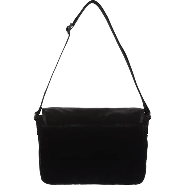 Supreme Velvet Small Messenger Bag - Black (front)