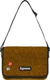 Supreme Velvet Small Messenger Bag - Tan Leopard (front)