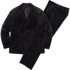 Supreme Velvet Suit Black