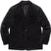 Supreme Velvet Suit - Black (front)