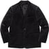 Supreme Velvet Suit - Black (front)