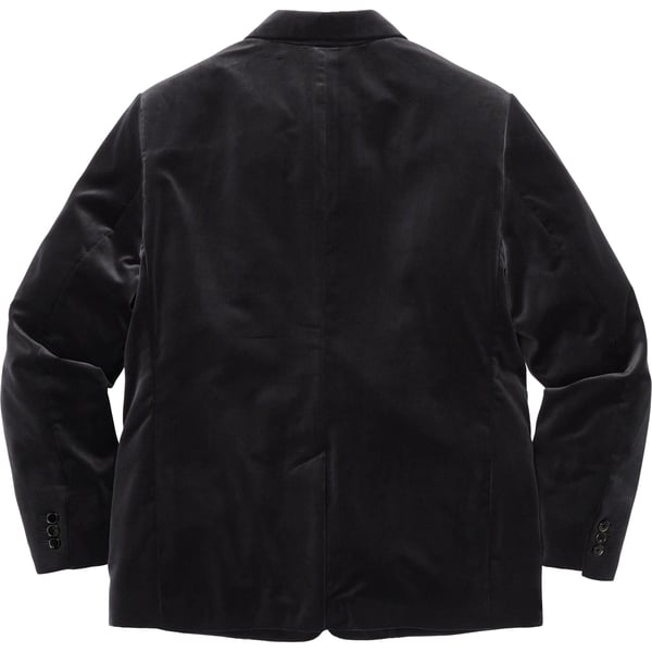 Supreme Velvet Suit - Black (front)