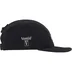 Supreme Ventile Camp Cap - Black (front)