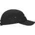 Supreme Ventile Camp Cap - Black (front)