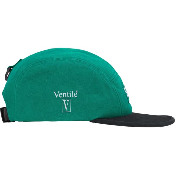 Supreme Ventile Camp Cap - Green (front)