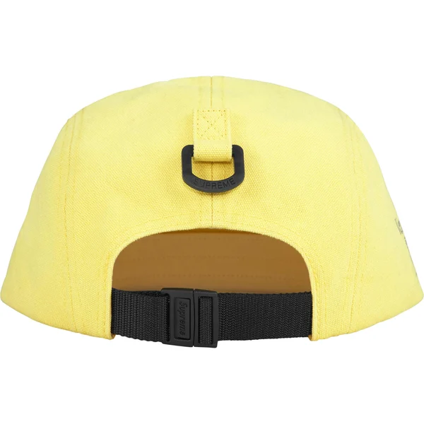 Supreme Ventile Camp Cap - Light Yellow (front)