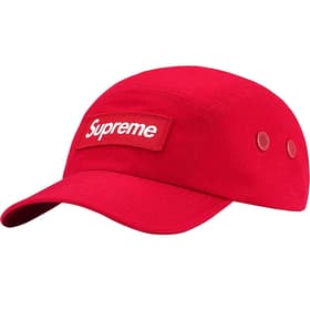 Supreme Ventile Camp Cap Red
