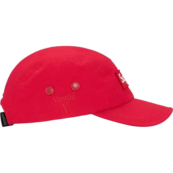 Supreme Ventile Camp Cap - Red (front)