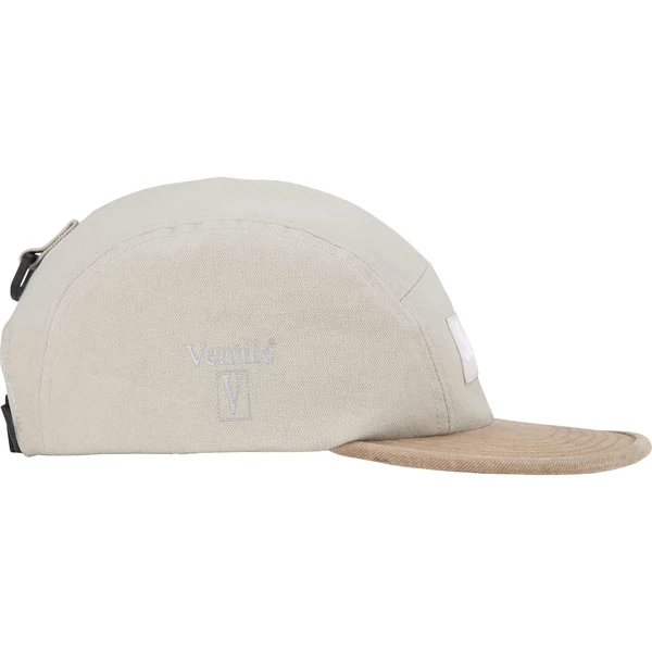 Supreme Ventile Camp Cap - Stone (front)