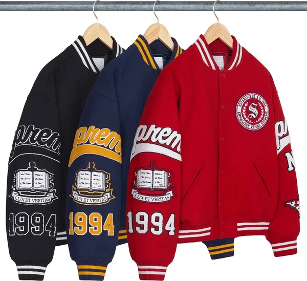Supreme Veritas Varsity Jacket - Product Image