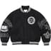 Supreme Veritas Varsity Jacket - Black (front)