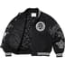 Supreme Veritas Varsity Jacket - Black (front)