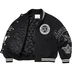 Supreme Veritas Varsity Jacket - Black (front)
