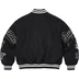 Supreme Veritas Varsity Jacket - Black (front)