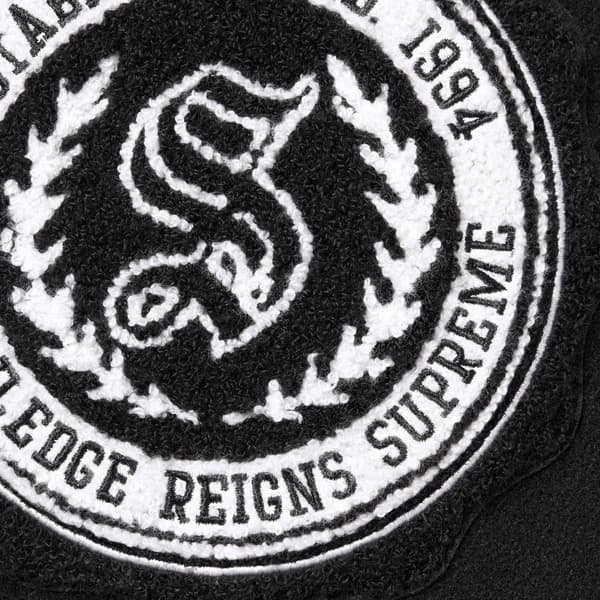 Supreme Veritas Varsity Jacket - Black (front)