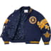 Supreme Veritas Varsity Jacket - Navy (front)