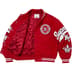 Supreme Veritas Varsity Jacket - Red (front)