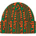 Supreme Vertical Logo Beanie - Green (front)